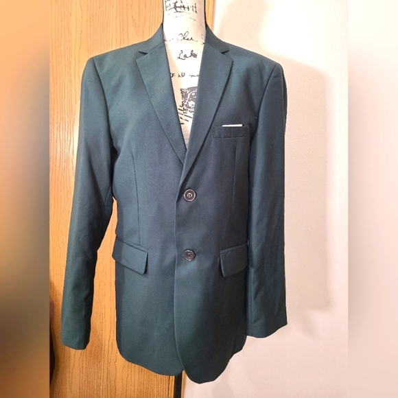 NWOT Forest Green Suit Jacket - Picture 1 of 2
